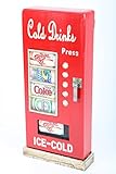 Point Home Design-Schlüsselschrank Cold Drinks, Retro, rot, 52cm